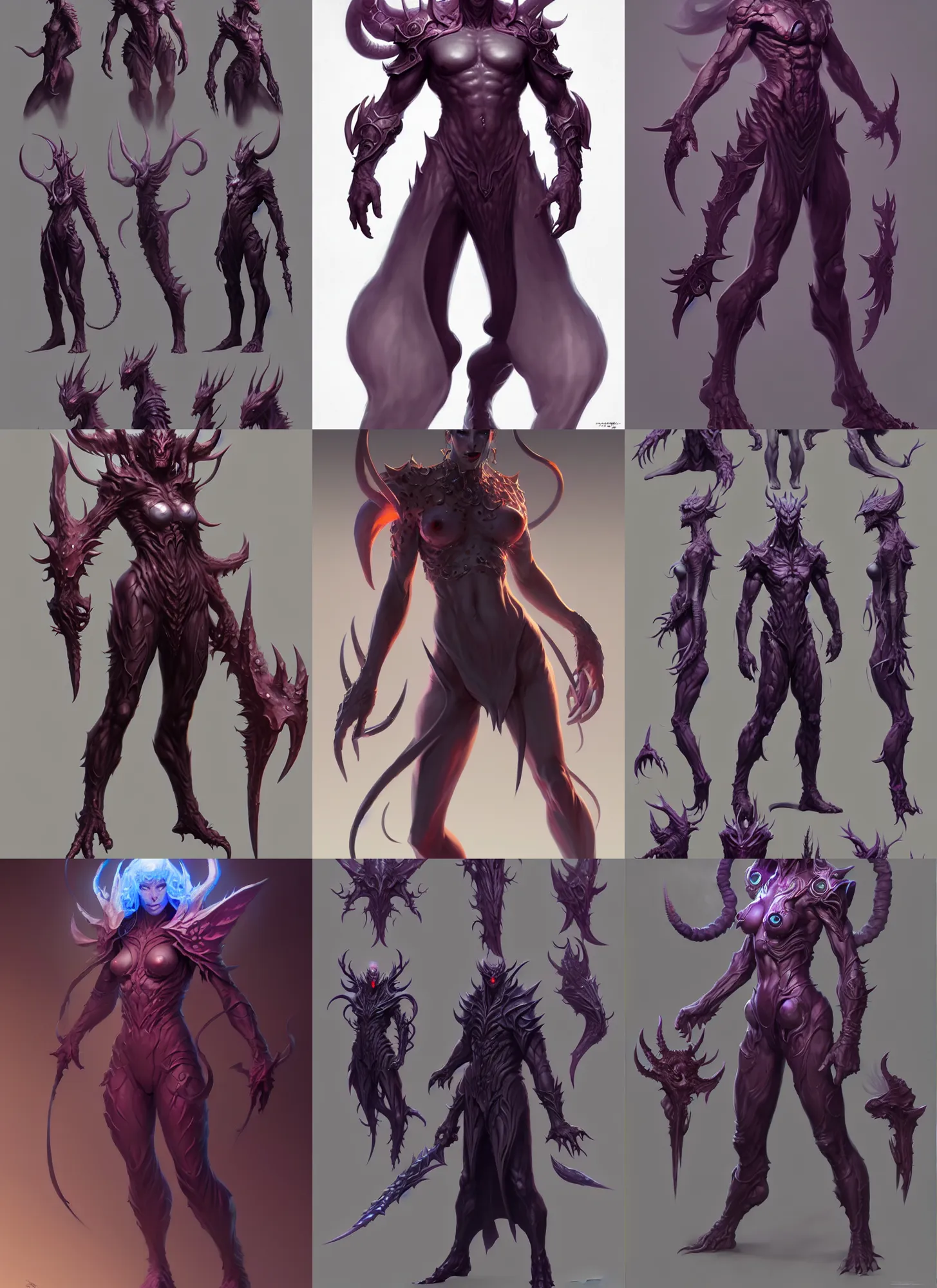 Prompt: full body character concept art of the voidlord | | realistic shaded, fine details by stanley artgerm lau, wlop, rossdraws, james jean, andrei riabovitchev, marc simonetti, and sakimichan, seoul, south korea, trending on artstation