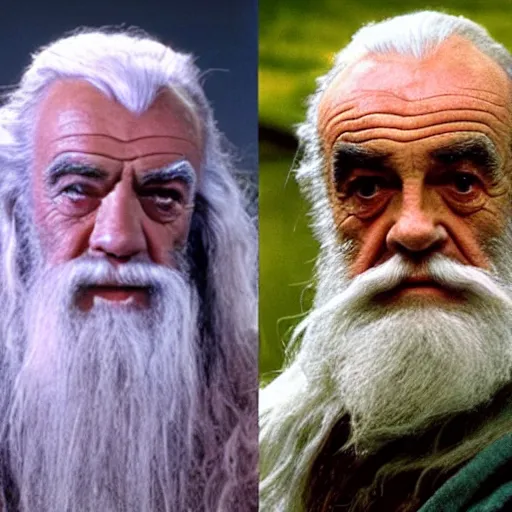 Image similar to sean connery as gandalf