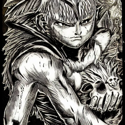 Image similar to Puck by Kentaro Miura