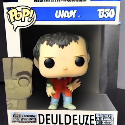 Image similar to Gilles Deleuze funko pop