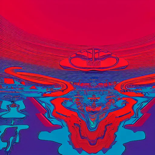 Image similar to ultrawide angle colour masterpiece dream a by kilian eng and jean giraud, incredible sense of depth and perspective and clarity, weird abstract avant garde epic, 8 k