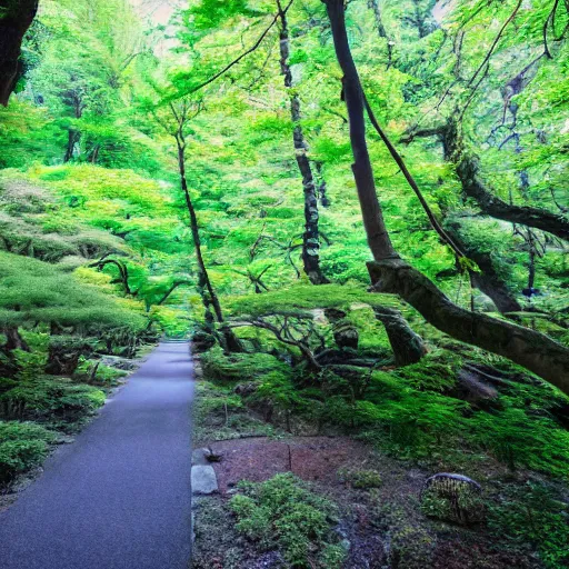 Image similar to forest in japan