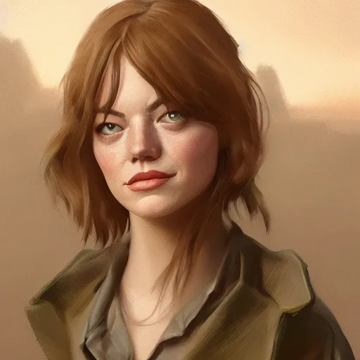 Prompt: portrait of emma stone ,digital art,photorealistoc,art by greg rutkowski,hyperdetailed,western comic style,comic,comic style,sharp lineart,professional lighting,deviantart,artstation,trevor henderson,rossdtaws,cinematic,dramatic