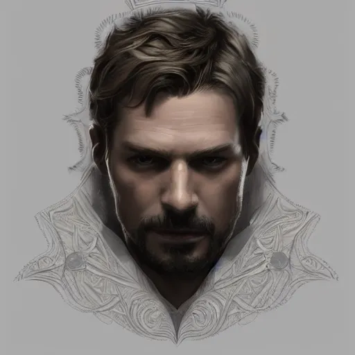 Symmetry!! A Portrait Of Arthur Morgan, Intricate, 