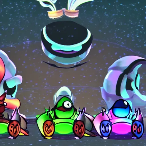 Image similar to hollow knight in mario kart