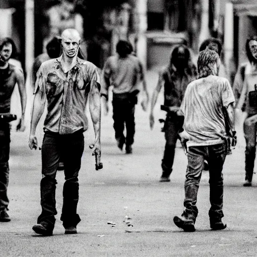 Image similar to the walking dead, 85mm pentax k1000, f 1/3, award winning photography