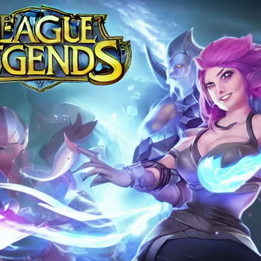 Prompt: a new league of legends character