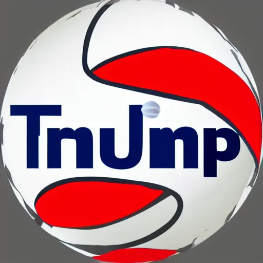 Image similar to donald trump as a ball, round