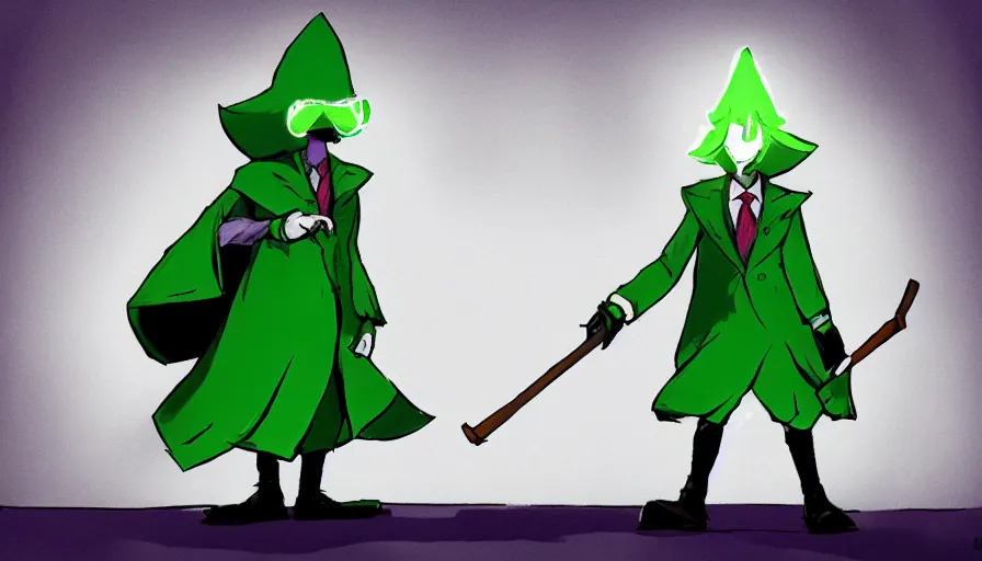 Prompt: ''ralsei from deltarune in court with saul goodman, digital art, concept art, high quality, 4 k''