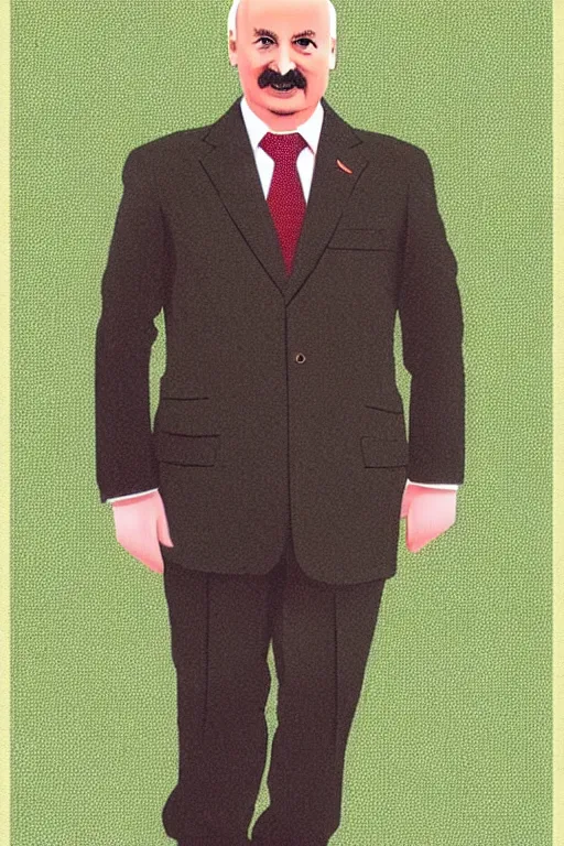 Prompt: alexander lukashenko in chibi style