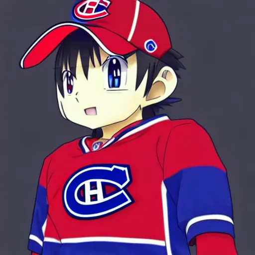 Prompt: anime concept Portrait of Habs Montreal Canadiens Mascot as an evolved powerful pokemon, highly detailed anime, smooth, sharp focus, dynamic lighting, intricate, trending on ArtStation, illustration pokemon, art by WLOP