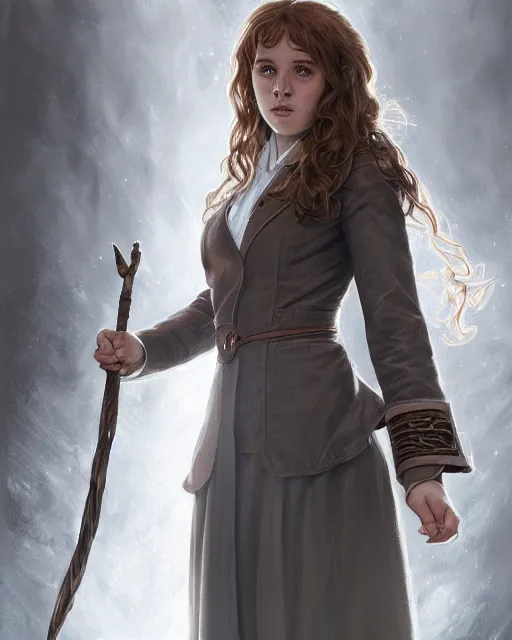 Prompt: ultra realistic illustration, hermione granger from the chamber of secrets, intricate, elegant, highly detailed, digital painting, artstation, concept art, smooth, sharp focus, illustration, art by artgerm and greg rutkowski and alphonse mucha