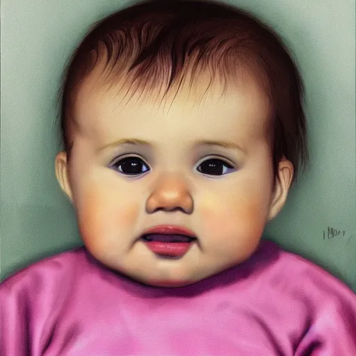 Image similar to a photorealistic portrait of a baby with 1 0, 0 0 0 heads 8 k