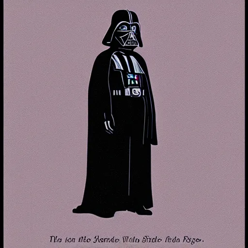 Image similar to Supreme Court Justice Darth Vader