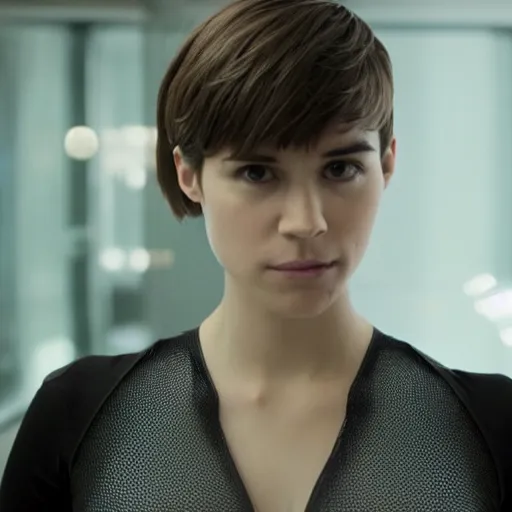 Image similar to see - through portrait from the movie ex machina