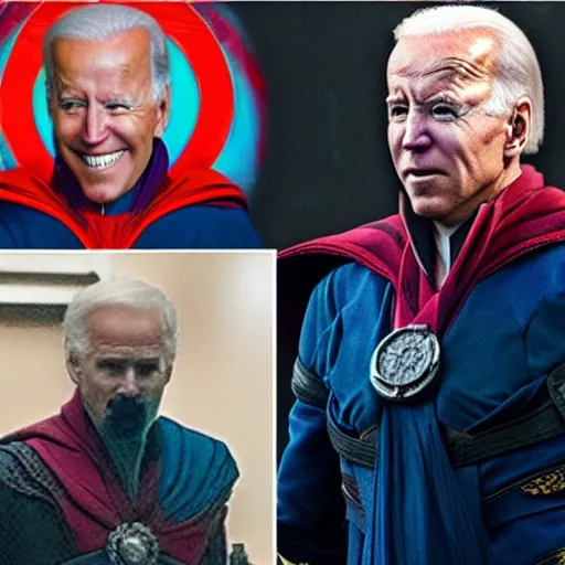 Prompt: joe biden as doctor strange