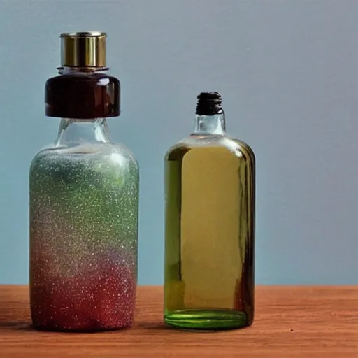 Image similar to the universe contained within a bottle