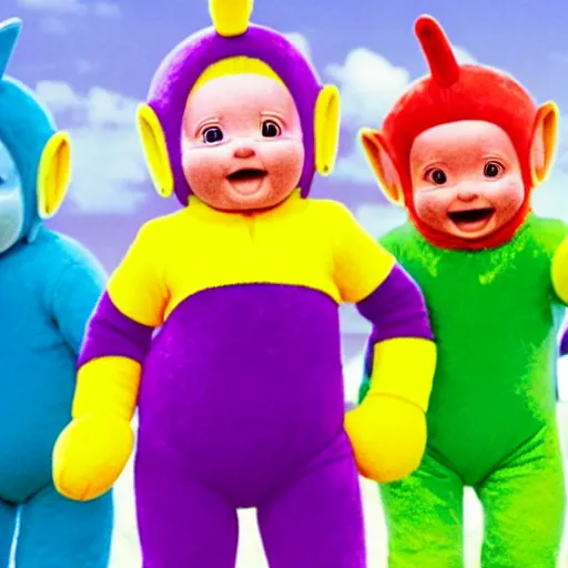 Image similar to Teletubbies babu friks