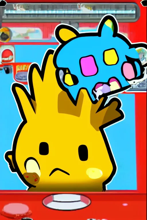 Image similar to guy fieri tamagotchi virtual pet