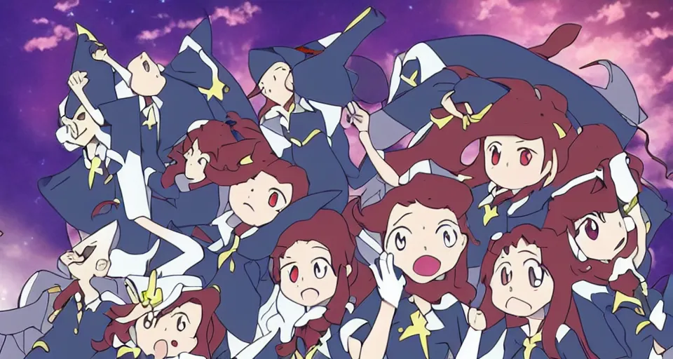 Image similar to “Little witch academia anime”