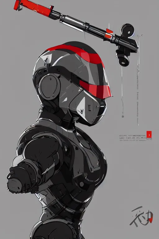 Image similar to robot ninja mask helmet metal gear solid training suit swat commando, aesthetic octane render, 8 k hd resolution, by ilya kuvshinov and cushart krentz and gilleard james, by carl warner and jim woodring, trending on artstation : 1. 5, sweet joy harmony color scheme