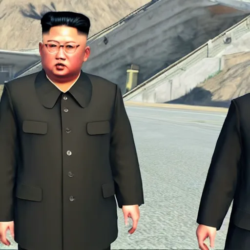 Image similar to kim jong - un in gta v