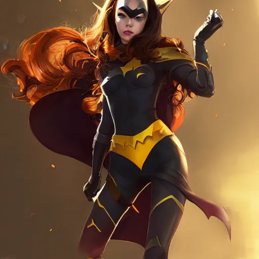 Image similar to a potrait of Anya Taylor as Batgirl by Stanley Artgerm Lau, WLOP, Rossdraws, James Jean, Andrei Riabovitchev, Marc Simonetti, Yoshitaka Amano, Zack Snyder, ArtStation, CGSociety, Full body shot