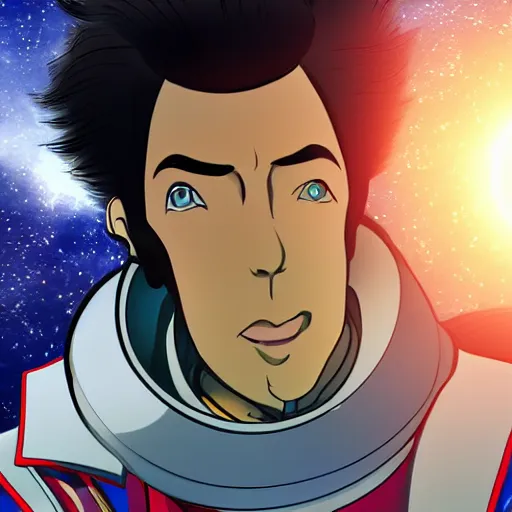 Image similar to SPACE DANDY A DANDY GUY IN SPACCCE, Realistic, HDR, Clear Image, face portrait, OMG SO REALISTIC,