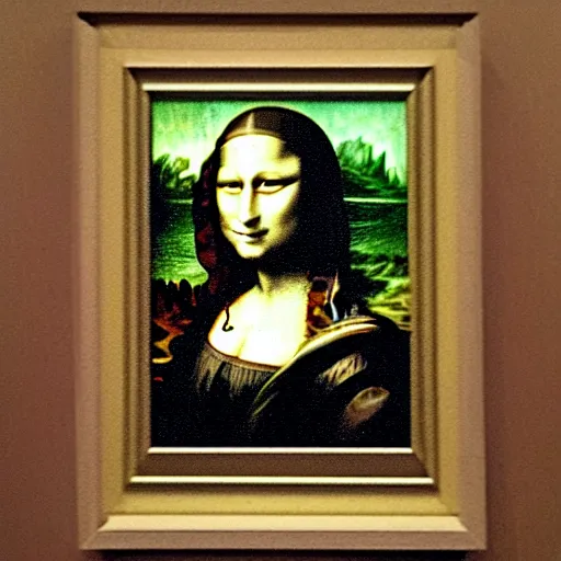 Prompt: Mona lisa drawn by Monet