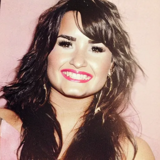 Image similar to demi lovato from the mid 1 9 8 0 s