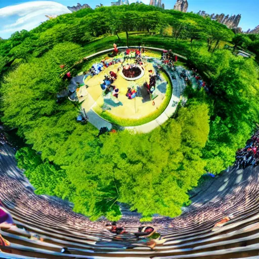 Image similar to 360 photo of central park