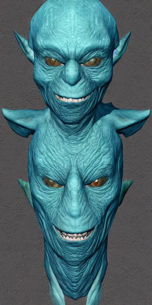 Image similar to a blue goblin skin texture map | seamless | unreal engine :. 1