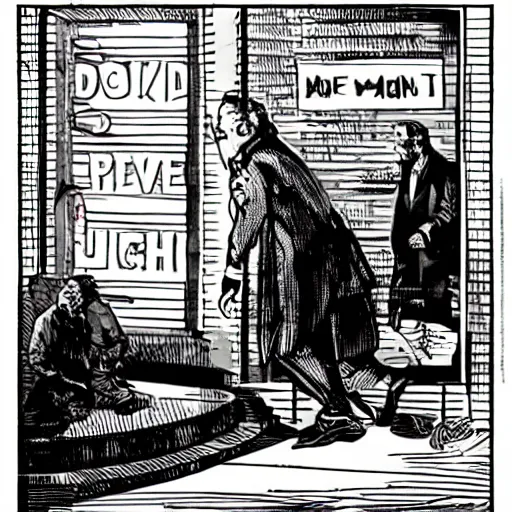 Prompt: movie scene ,When the man stepped out of the time machine, he was momentarily blinded by the bright light. He squinted and looked around, trying to take in the scene before him.