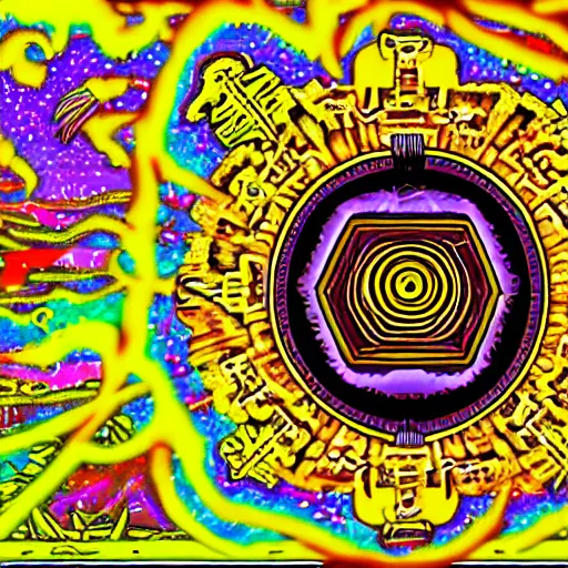 Image similar to The DMT realm