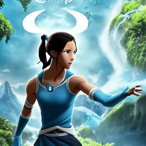 Live action Avatar Korra, film still from the movie | Stable Diffusion