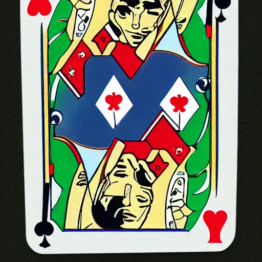 Image similar to jack of clubs card futuristic ultrarealistic