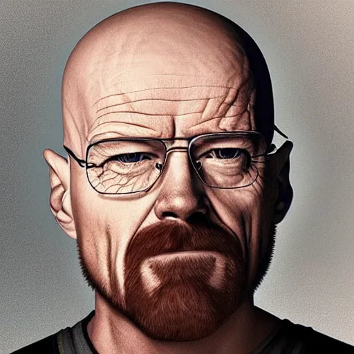 Image similar to walter white with down syndrome