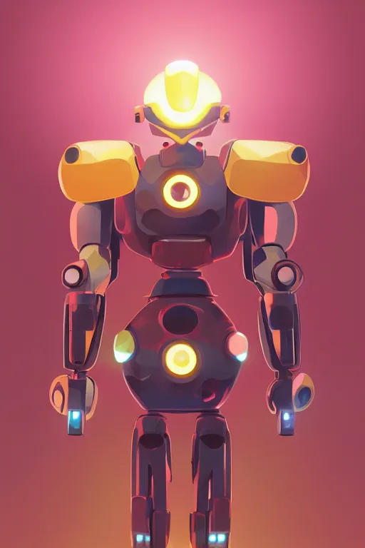 Image similar to metabots medabots medarotto medarot robot minimalist comics helmet mask neon cybereye, behance hd by jesper ejsing, by rhads, makoto shinkai and lois van baarle, ilya kuvshinov, rossdraws global illumination ray tracing hdr radiating a glowing aura