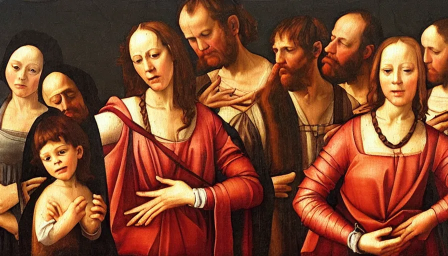 Image similar to detailed renaissance oil painting of wikihow instructions