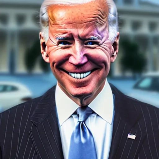 Image similar to Joe Biden cosplaying as Sephiroth