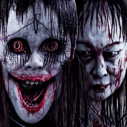 Image similar to live action horror film directed by junji ito. production photograph.