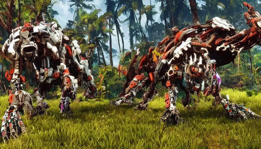 Image similar to a machine from horizon zero dawn invading kerala