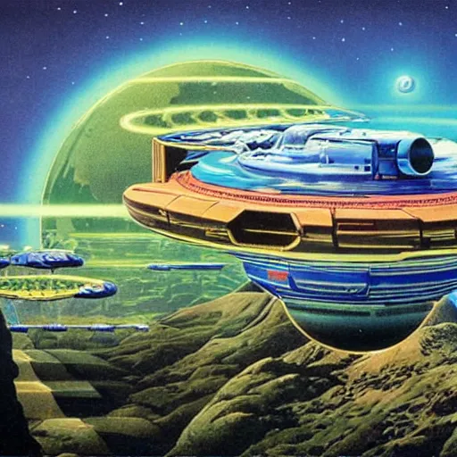 Prompt: art by angus mckie