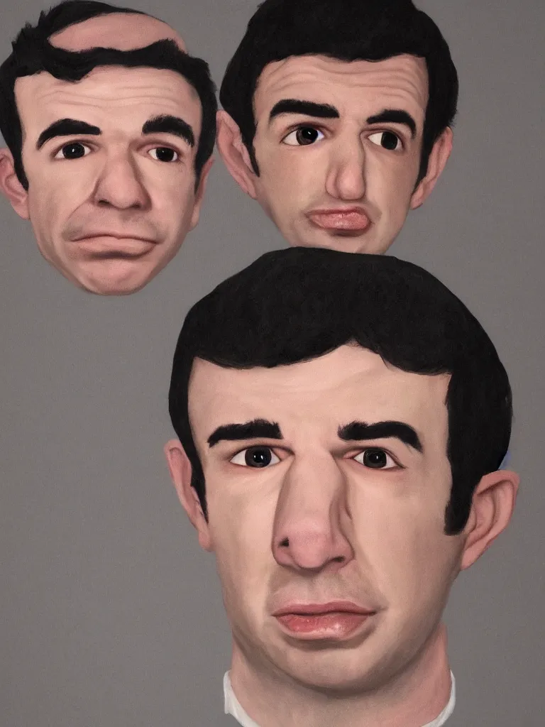 Prompt: nathan fielder is as a puppet master, high detail, 8 k, photorealism