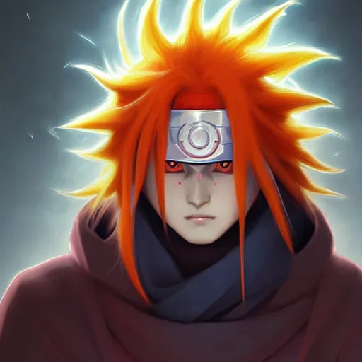 Image similar to portrait of madara uchiha from naruto shippuden, highly detailed, digital painting, artstation, concept art, smooth, sharp focus, illustration, art by artgerm and greg rutkowski and alphonse mucha, beautiful composition