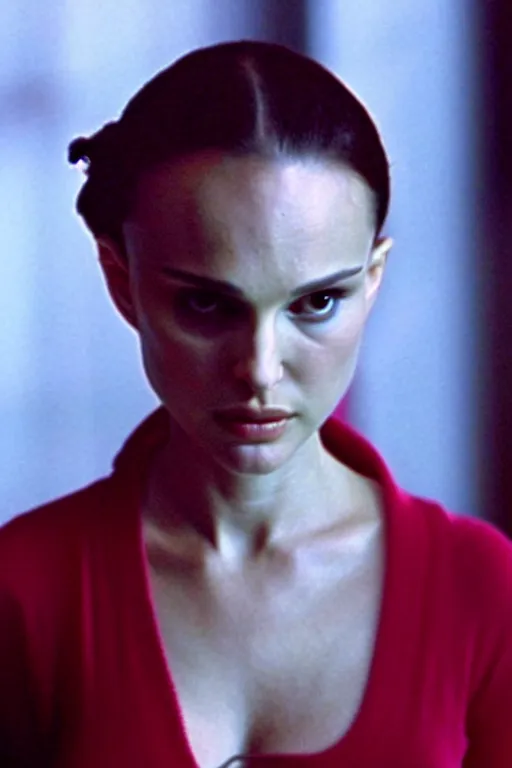 Image similar to Natalie Portman in fallen angel from wong kar wai