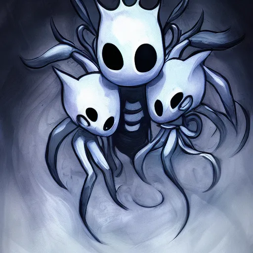 Image similar to hollow knight, trending on art station