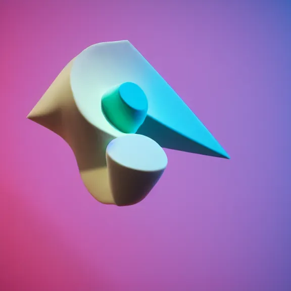 Image similar to A 3d render of several pastel colored liquid viscuous objects are melting together as a clay in a geometric shape with detailed shadow. Geometric shaped. render, low angle camera, detailed shading, vray octane, redshift. ray tracing. volumetric lighting. micro details, Hyper detailed, 8K3d, Trending on Artstation. rendered in cinema4d, Hyper realism.