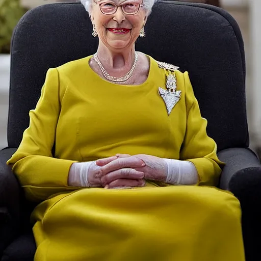 Image similar to Queen Margrethe of Denmark, 82 years old