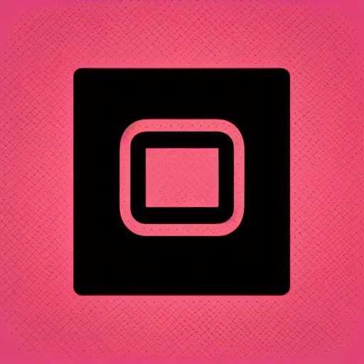 Image similar to square app icon for odoo, two color, vector